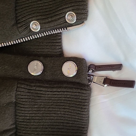 Ralph Lauren Cashmere and Silk Bomber Jacket in Forest Green - Picture 12 of 12